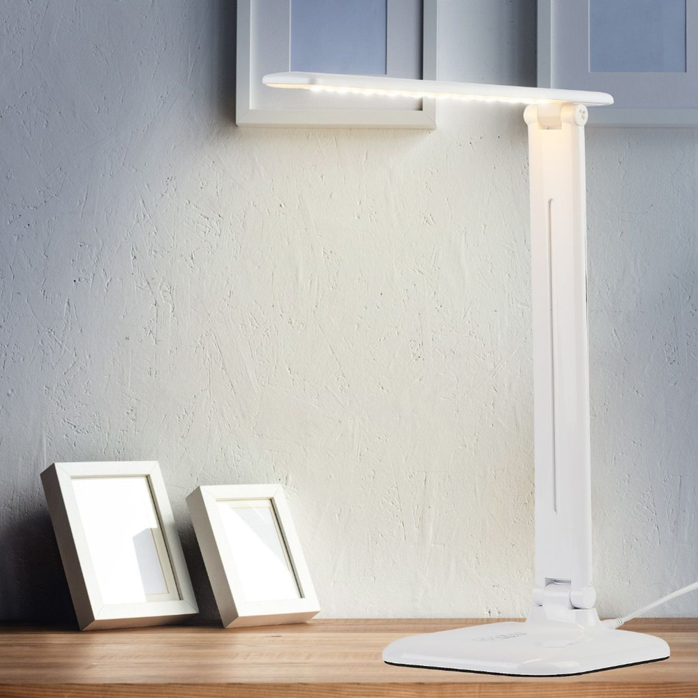 Светильник настольный LED, 10 Вт, белый, Эра, NLED-462-10W-W, 22х264, Б0031612