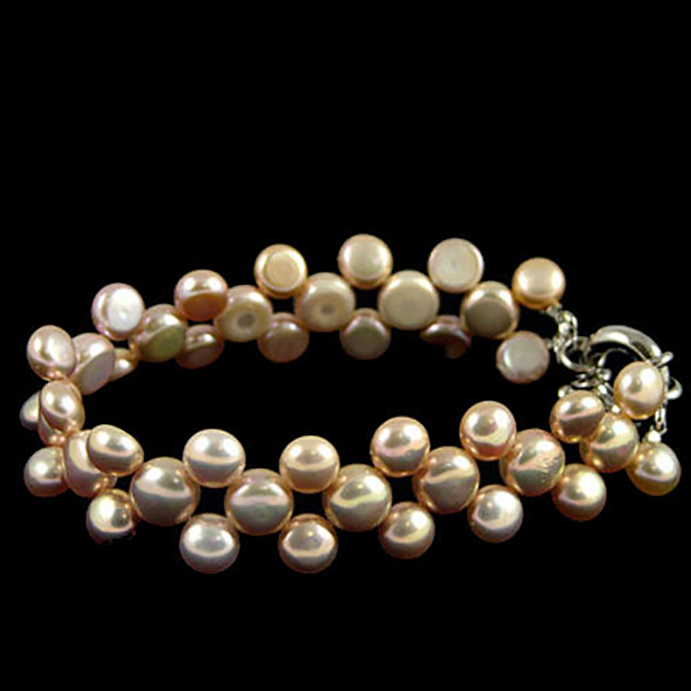 Браслет "Ангелок" жемчуг кремовый