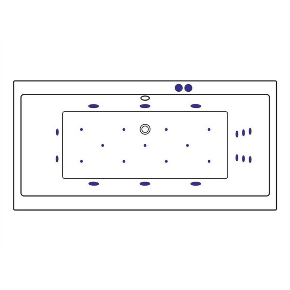 Акриловая ванна Excellent Pryzmat Slim Ultra 170x75 WAEX.PRY17S.ULTRA