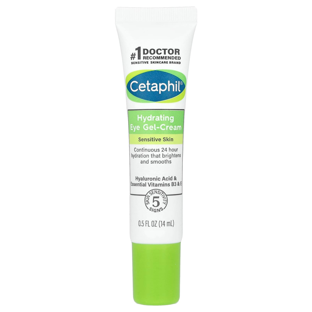 Cetaphil, Увлажняющий крем-гель для век, 14 мл (0,5 жидк. Унции)