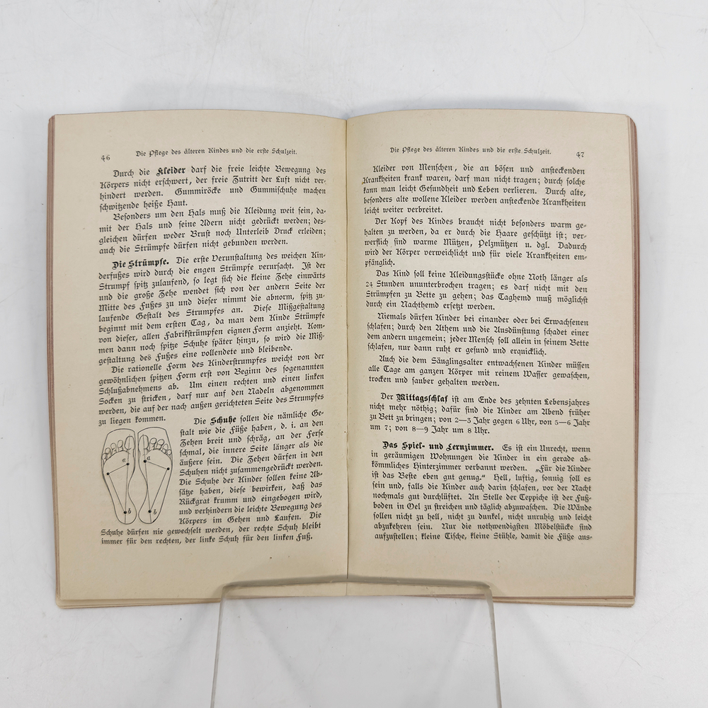 Пфайффер Л. Здоровое воспитание и домашний уход за ребенком. ч.2. веймар. Герман Булау. 1889г.