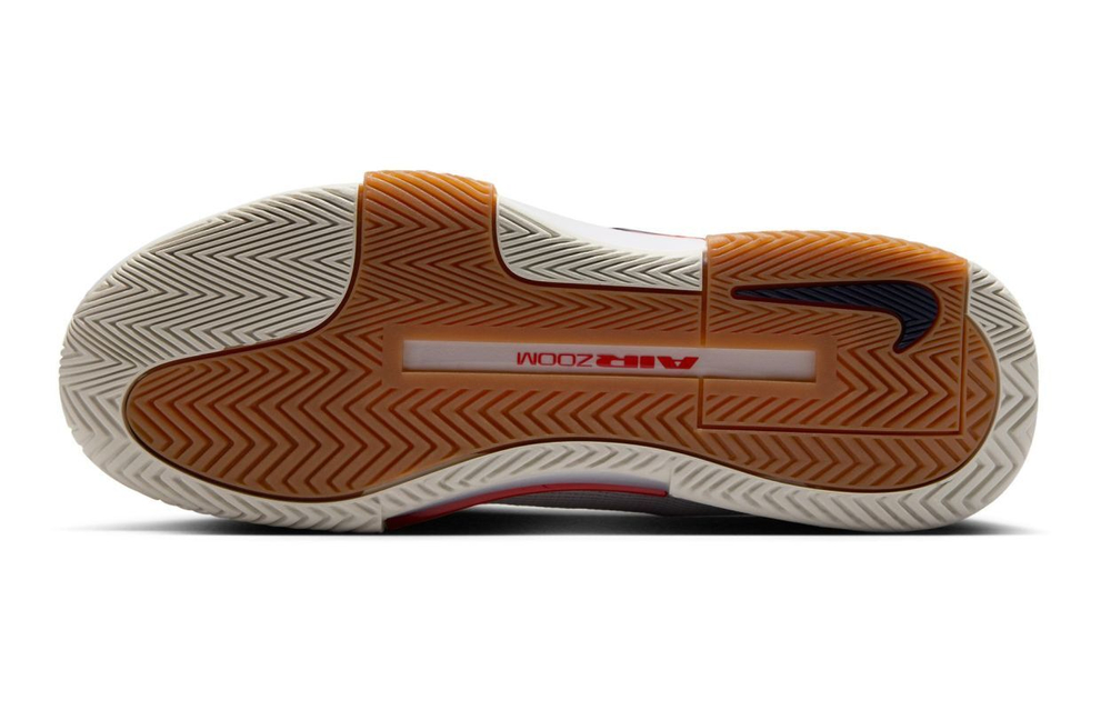 Мужские кроссовки теннисные Nike Zoom GP Challenge 1 - белый