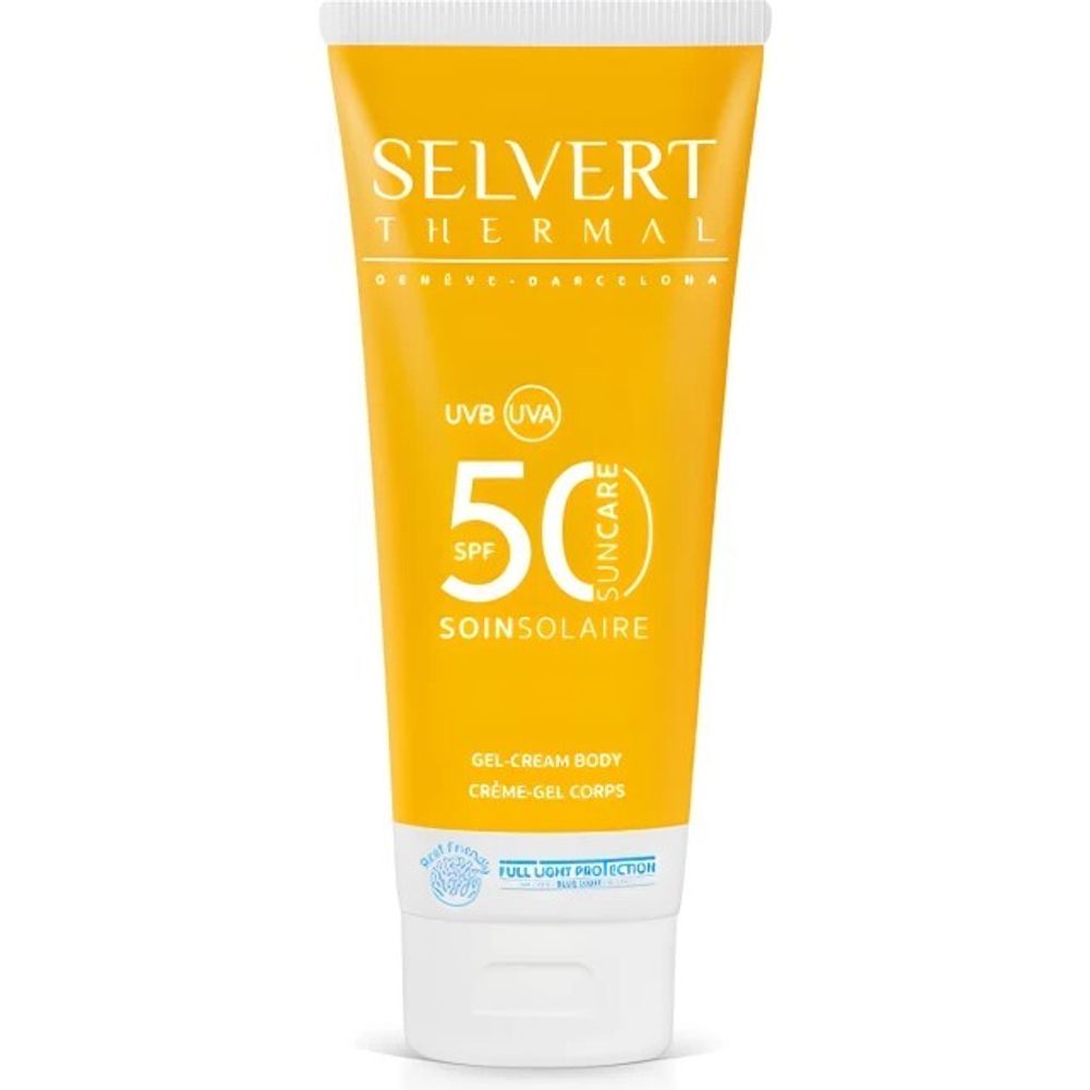 SELVERT THERMAL Солнцезащитный гель-крем для тела SPF50 Gel-Cream Body SPF50