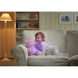 Chicco First Dreams - Плюшевый мишка с проектором Розовый 80151