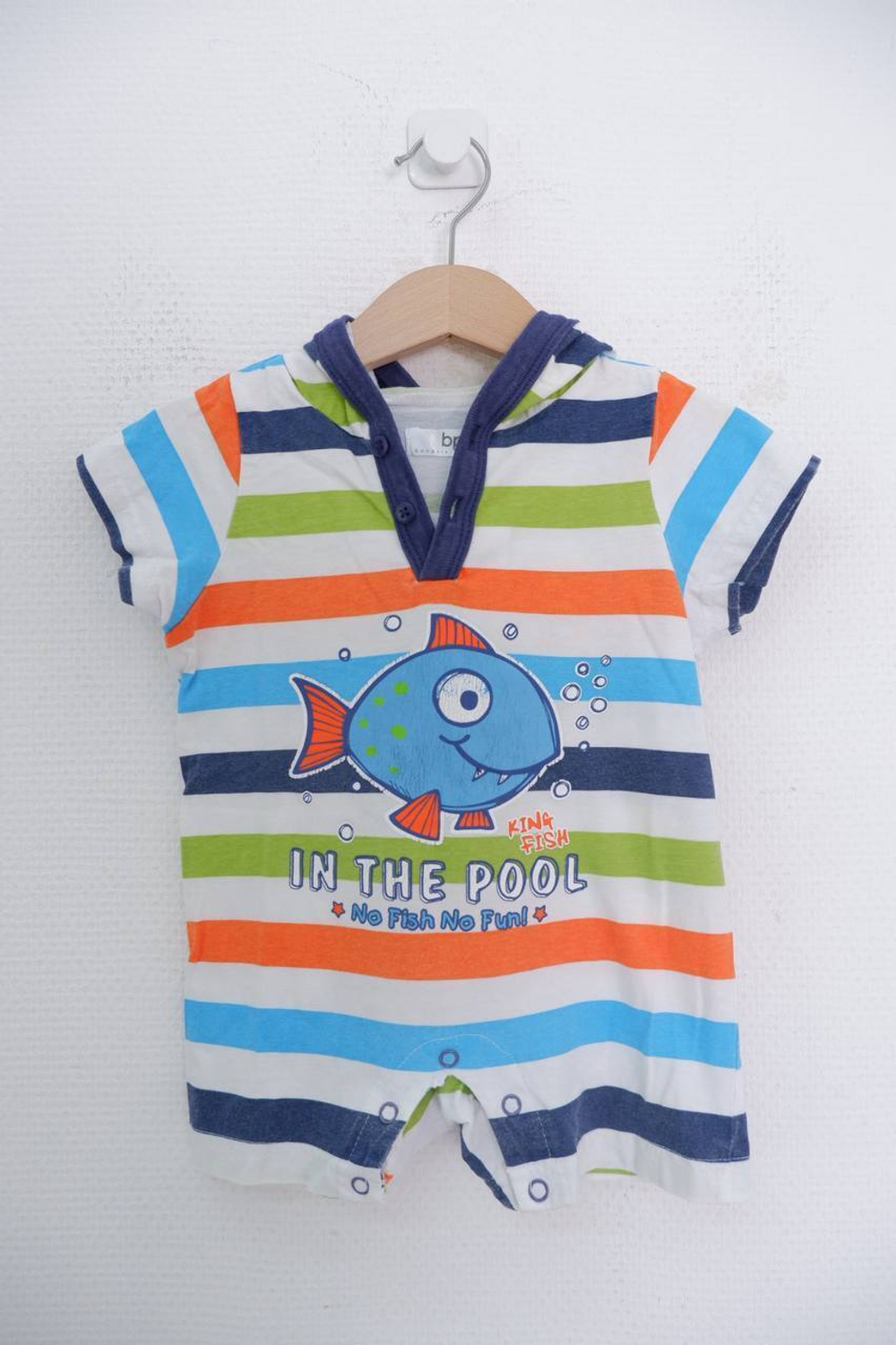 Боди Bonprix веселый на 6-9 месяцев