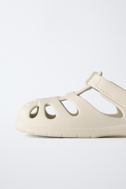 ZARA BAREFOOT САНДАЛИИ, ЭКРЮ