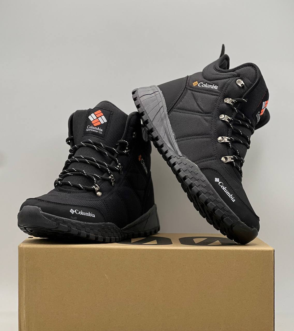 Кроссовки Columbia на меху #B36 (черн.)