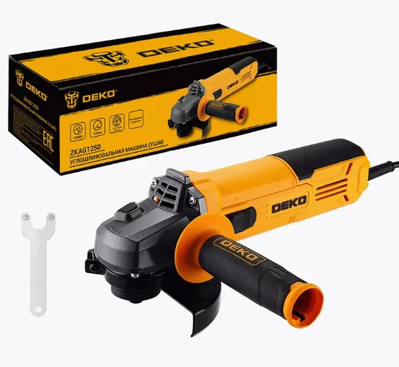 Угловая шлифмашина "DEKO" ZKAG1250