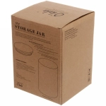 Банка для продуктов стеклянная 950мл «O'lala»