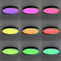 Citilux BONNY CL754451G LED RGB Светильник с пультом Чёрный + Клён