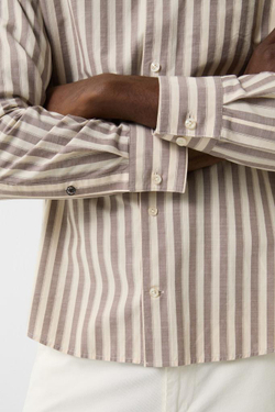 Рубашка BOGNER HEIKO-2 в бежевом цвете