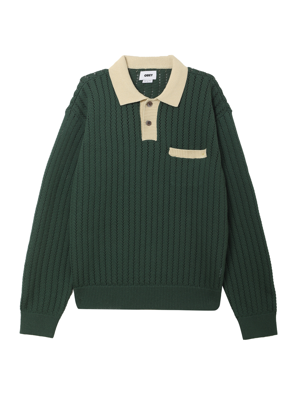 Мужской Свитер Obey Jasper Polo