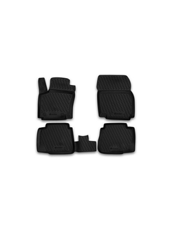 Коврики в салон для FORD Mondeo 2007-2014, 4 шт. (полиуретан) S000.8