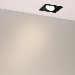 Светильник MS-VORTEX-BUILT-S117x117-20W Warm3000 (BK-BK, 40 deg, 230V) (Arlight, IP20 Металл, 5 лет) 057955