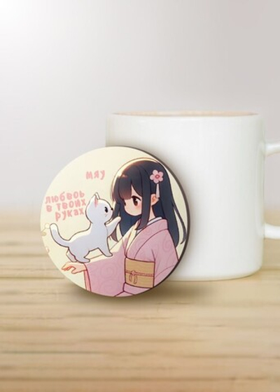 Подставка под горячее iLikeGift «Любовь в твоих руках»