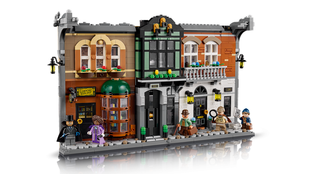 Конструктор Лего айконс Шерлок Холмс Книжный уголок 10351 | LEGO Icons Sherlock Holmes Book Nook 10351 1359 деталей 18+