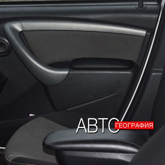 Мягкие накладки на ручки дверей Renault Duster (2010-2021) из экокожи