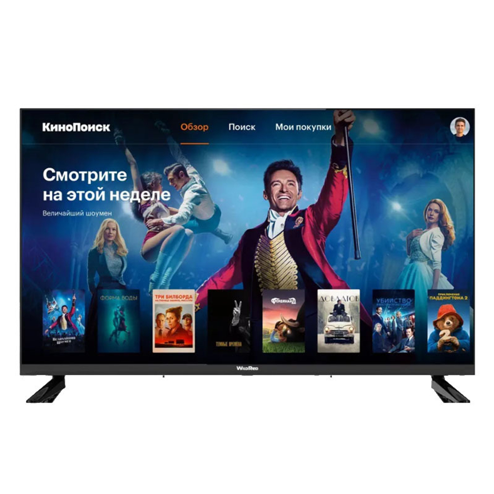 Телевизор 43" WildRed 43QWS9001 Smart TV