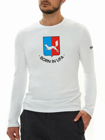 Лонгслив мужской «Рожденный в Уфе»