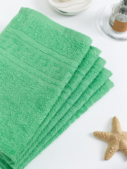 Полотенце махровое, г/к, 30х50, арт. ВТ 30-50Г, 380 гр/м2, цвет: 601-салатовый,