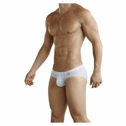 Мужские трусы слипы набор из 2-х штук (черные, белые) Clever Moda DUO PACK 2 519940