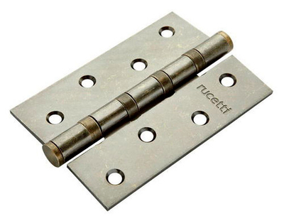 Петля врезная Rucetti  RS 100*75*2.5-4BB OMB античная бронза