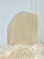 капор зимний и осенний капюшон- снуд вязаный ангора