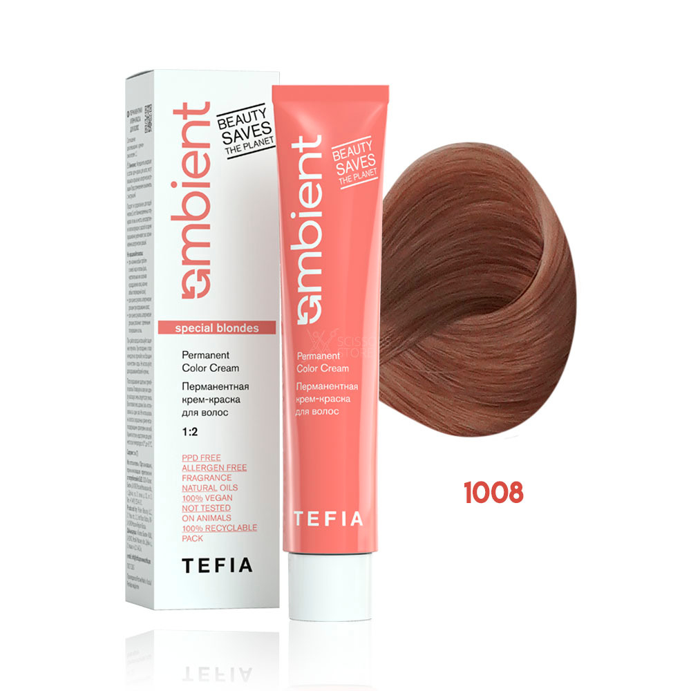 Перманентная крем-краска для волос Ambient, 60 мл