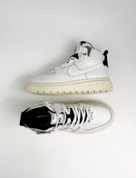 Кроссовки Nike AirForce 1Boot на меху #B40 (бел.)