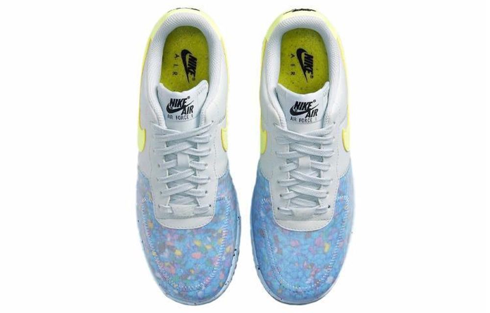 Кроссовки Nike Air Force 1 Crater "Platinum" Pu (Женская размерная сетка)