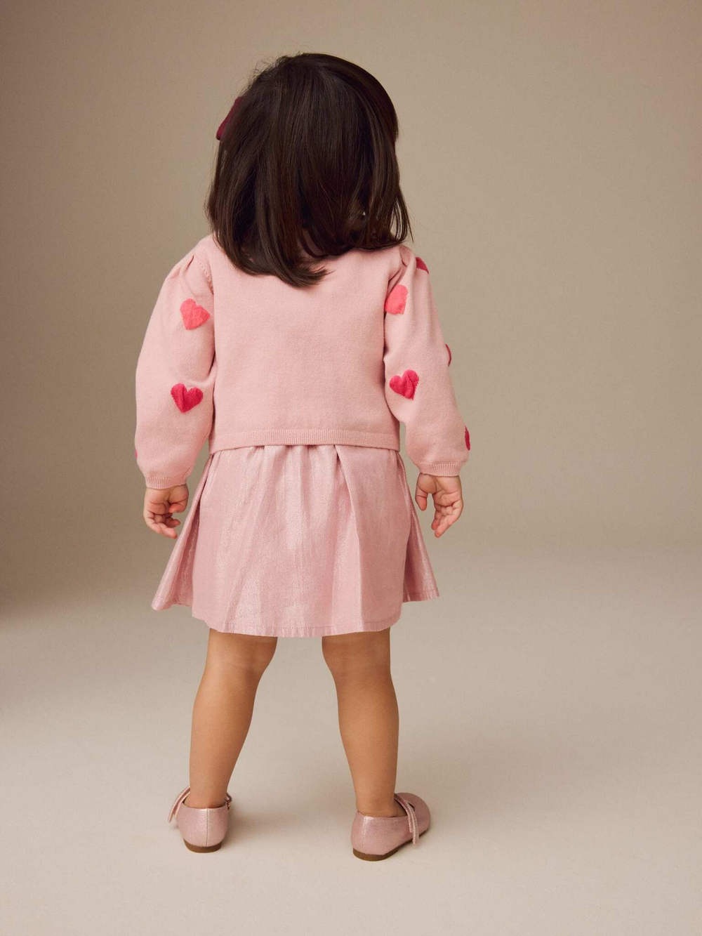 Кардиган для девочки Next E25-142, Розовый