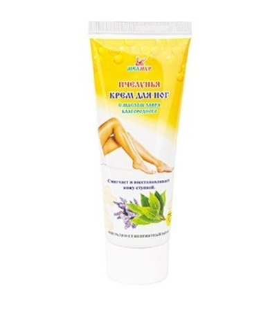 Крем для стоп Пчелунья МелМур 75мл.