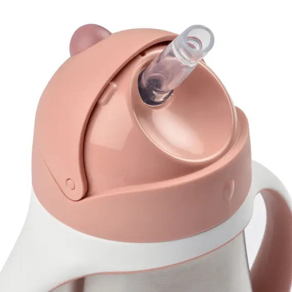 Поильник термос Beaba Tasse Paille Old Pink