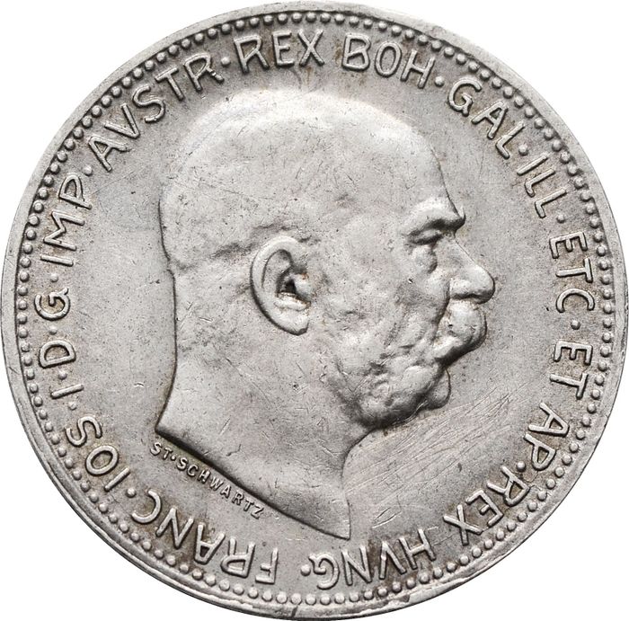 1 крона 1915 Австрия