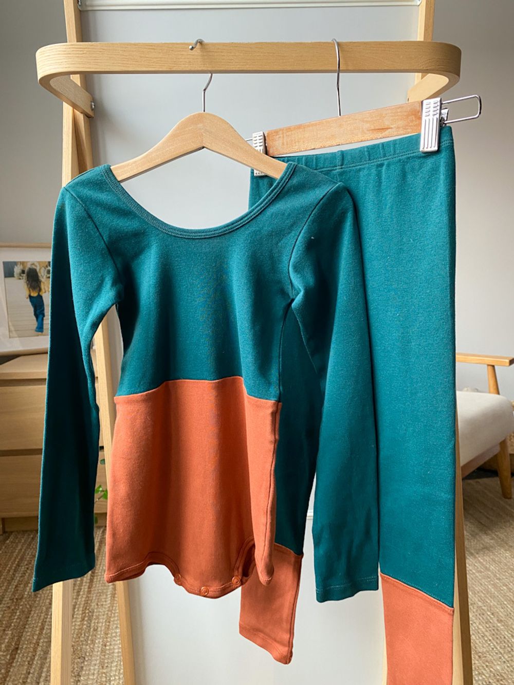 Новое хлопковое боди Wolf&Rita, 116