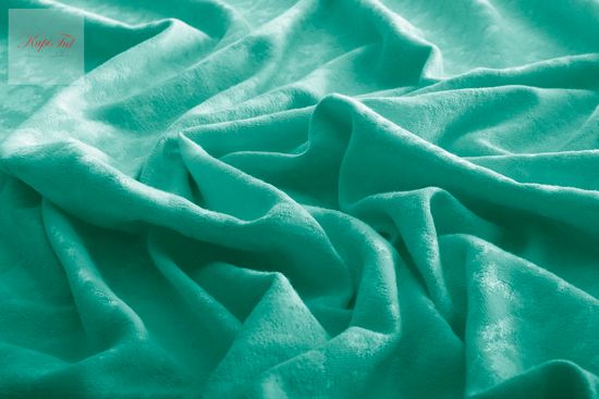 Комплект штор Луи (бирюза). Шторы из стриженного бархата