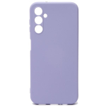 Накладка Samsung A34 5G силикон матовый сиреневый Soft Case Zibelino