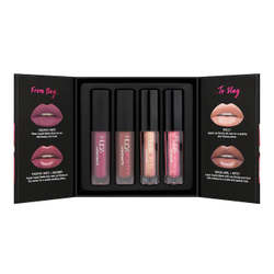HUDA BEAUTY Matte & Strobe Lip Set