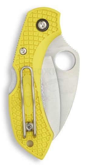 Складной нож Spyderco Dragonfly 2 28SYL2HB c клинком из стали H1, рукоять FRN