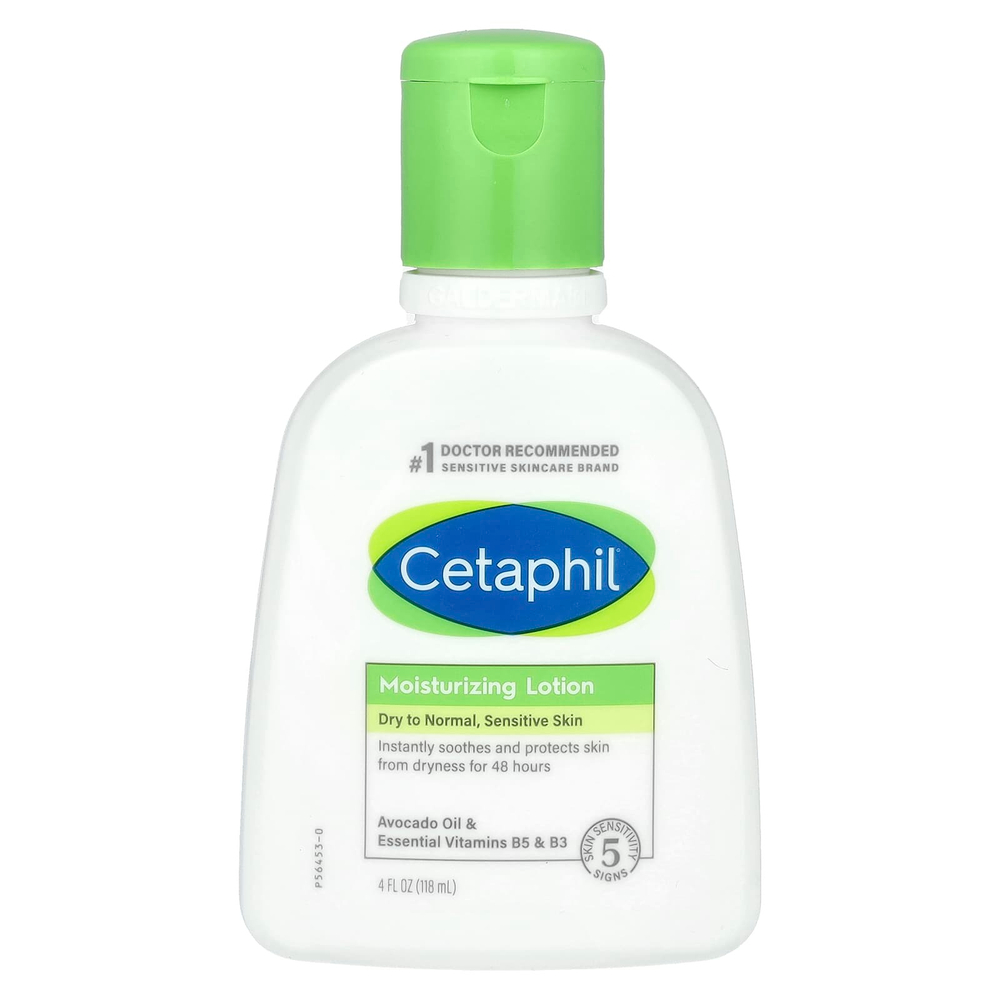 Cetaphil, Увлажняющий лосьон, без отдушек, 118 мл (4 жидк. унц.)