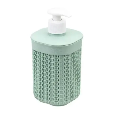 Диспенсер для мыла ВЯЗАНИЕ Фисташковый