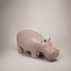 Банкетка Пуф Бегемот Капучино средний