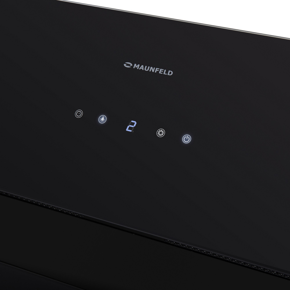 Кухонная вытяжка MAUNFELD Mersey 90 черный\вставка сатин фото 10