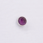 Grisant Cab tops with rose cut stone