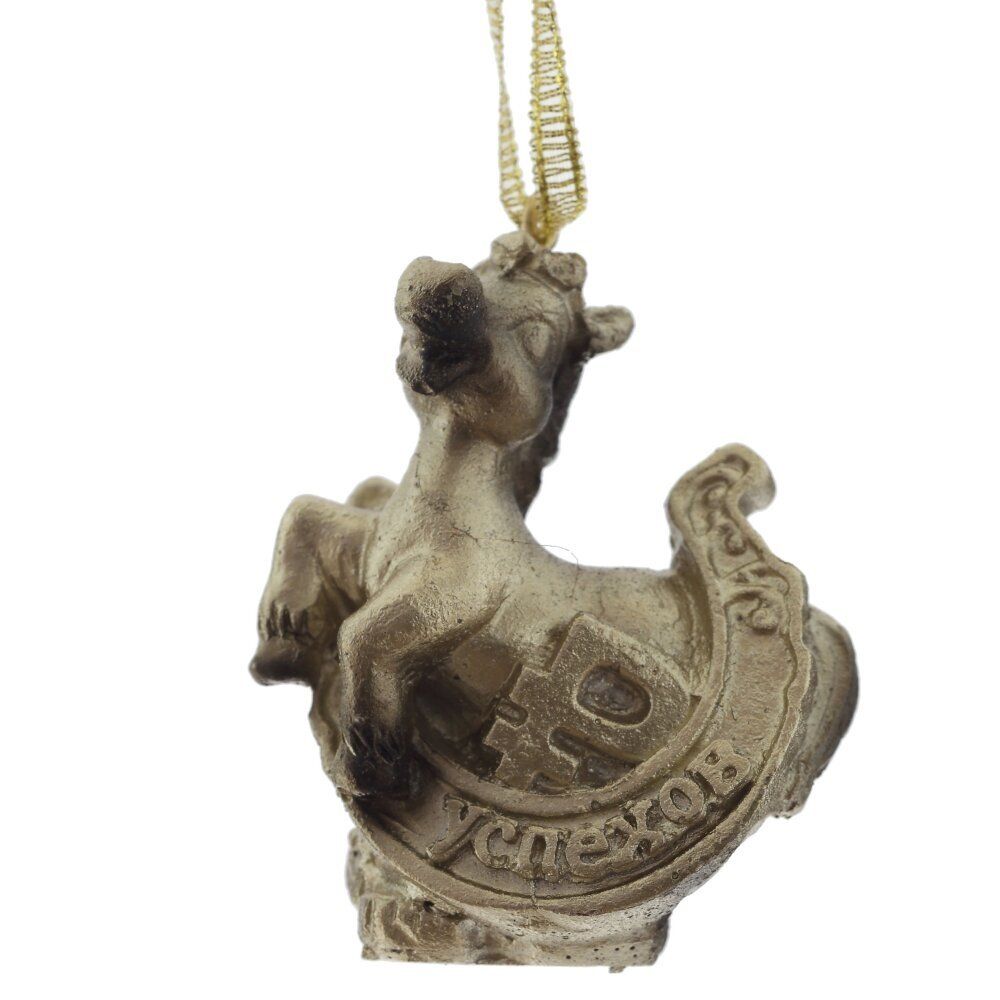 GAEM Фигурка декоративная подвесная "Лошадка", L4 W2 H5,5 см, 2в.