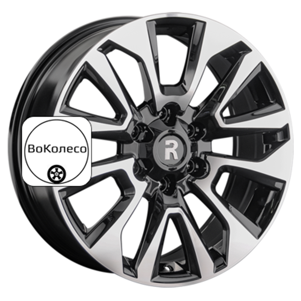 7,5x19/6x139,7 ET25 D106,1 TY447 BKF (конус) Replay