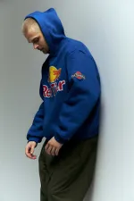 Худи by Matsumura Red Tiger Синий