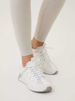 Leginsy Björn Borg Sthlm Seamless Rib Tights - Бежевый