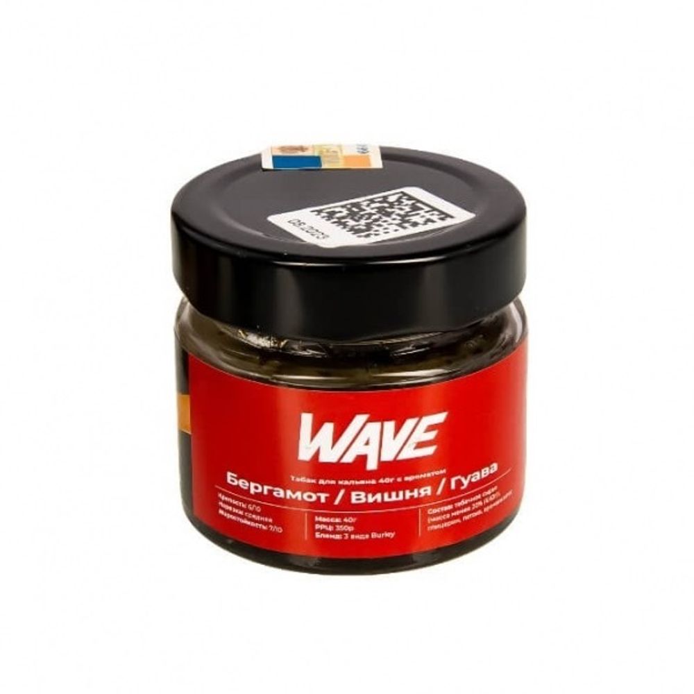 Wave - Вишня, Бергамот и Гуава, 40 гр