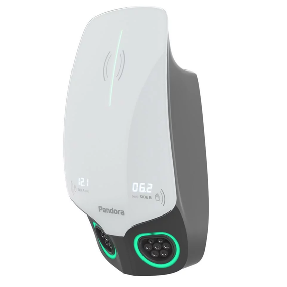 Pandora Wall-E DUO TT Home Edition — домашняя зарядная станция 2×22 кВт